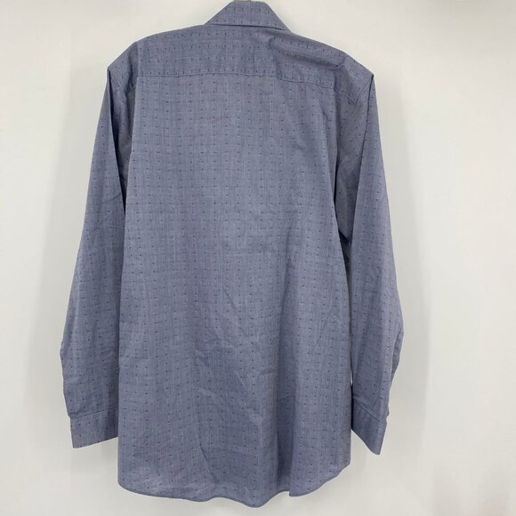 jf j.ferrar Blue Classic Button-Up Shirt | Good Condition - Picture 2 of 6